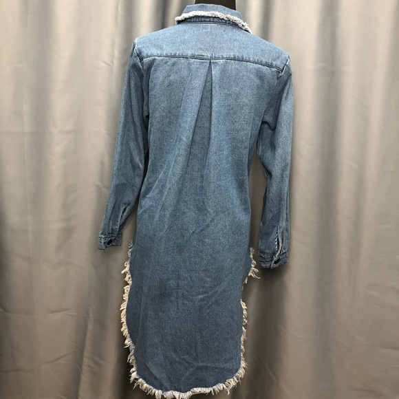 Fashion Nova- Vermana Tunic - Denim - Picture 4 of 5